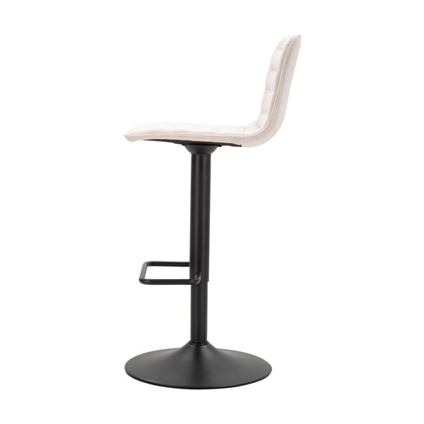 Bielo-čierna barová stolička s nastaviteľnou výškou (výška sedadla 61 cm) Malia – Mauro Ferretti-image-3