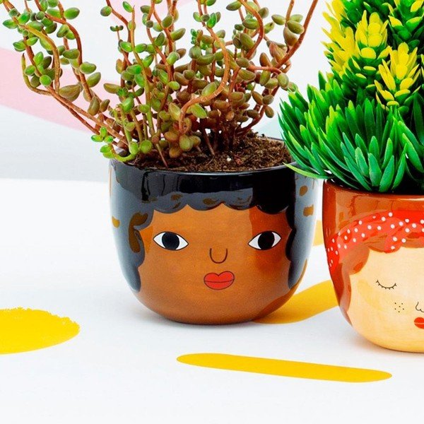 Hnedý kvetináč Sass & Belle My Kind of People Chantelle-image-2