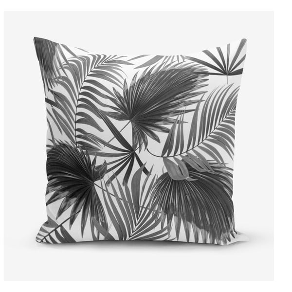 Obliečka na vankúš s prímesou bavlny Minimalist Cushion Covers Palm, 45 × 45 cm