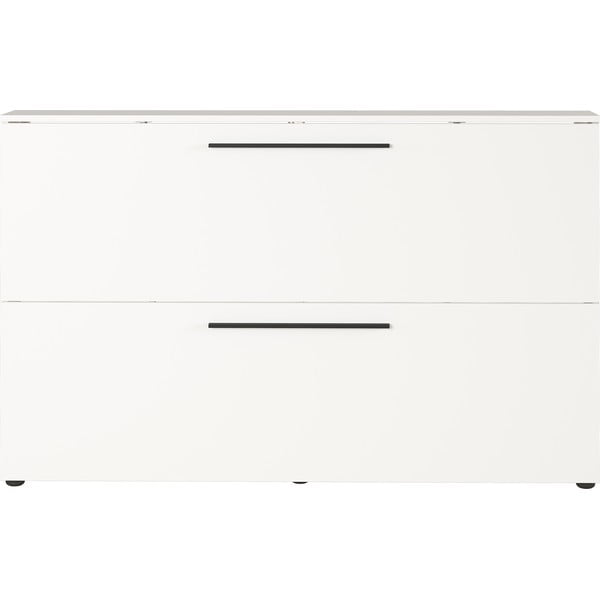 Biela závesná skrinka na topánky Utah - Germania-image-3