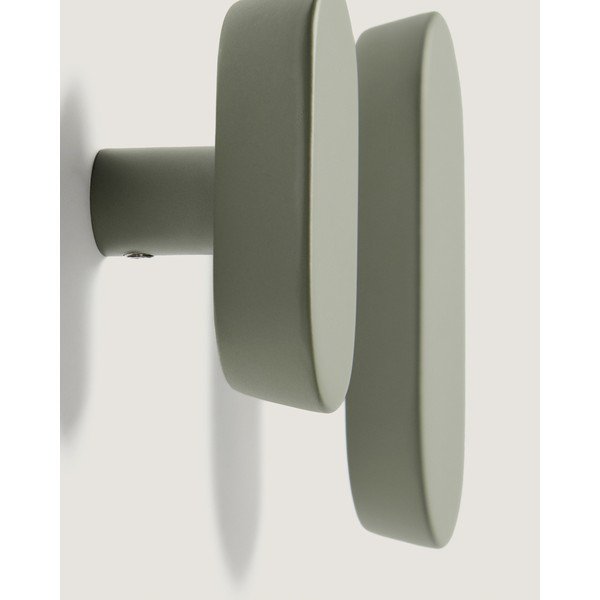 Zelené nástenné háčiky v súprave 2 ks z bukového dreva Arely – Kave Home-image-4