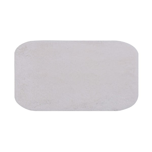 Biela podložka do kúpeľne Miami, 57 × 100 cm