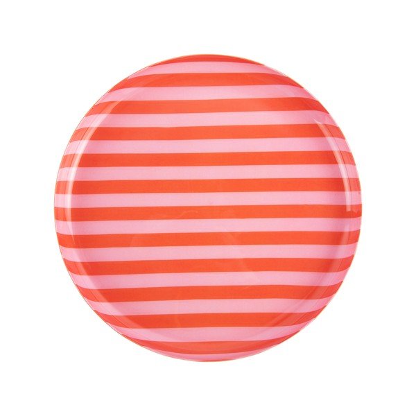 Oranžový/svetloružový železný tanier ø 22 cm Animado – PT LIVING-image-2