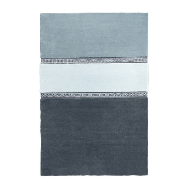 Modrý koberec EMKO Lietuva, 170 × 260 cm