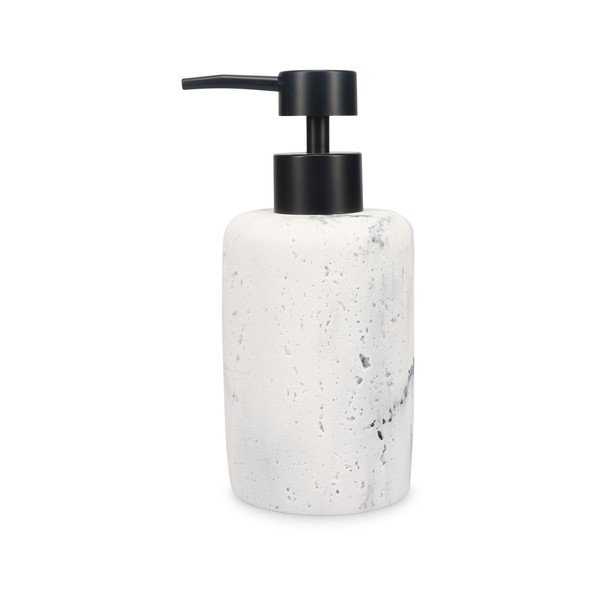 Biely dávkovač mydla z polyresínu 250 ml Suds – S|P Collection