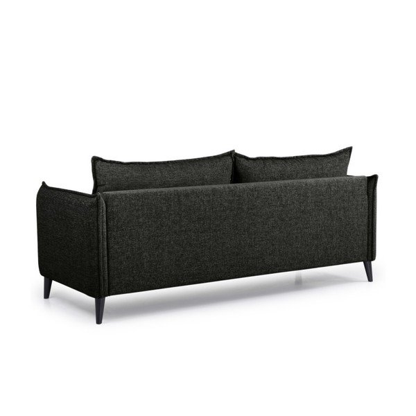 Čierna pohovka Scandic Leo, 208 cm-image-2