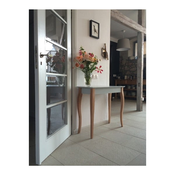 Tmavosivý odkladací konzolový stolík Ragaba Dressing Table, 105 × 74 cm-image-2