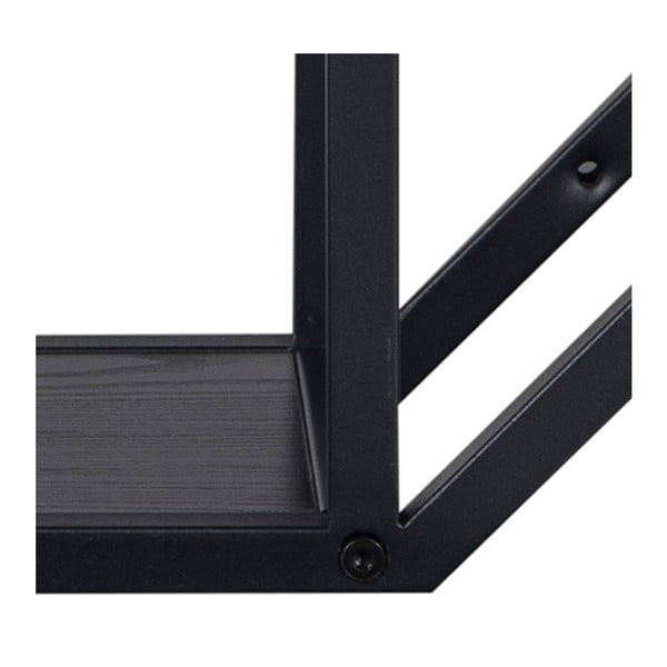 Čierna nástenná polica Actona Seaford-image-4