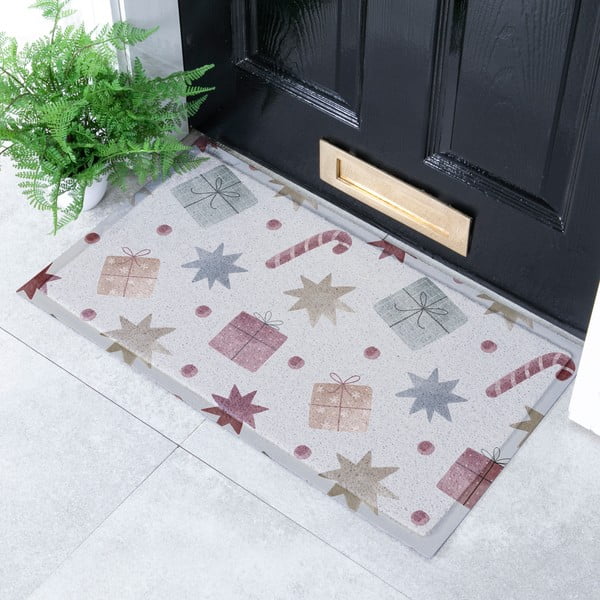 Rohožka s vianočným motívom 40x70 cm Presents – Artsy Doormats-image-1