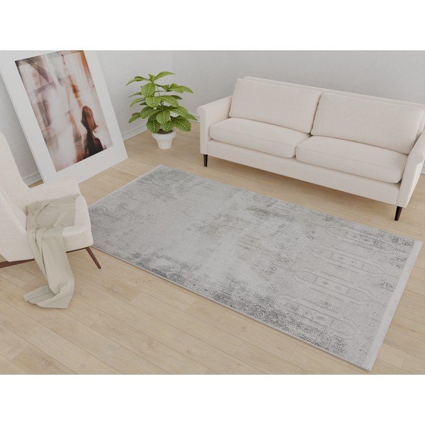 Svetlosivý prateľný koberec 160x230 cm Gri – Vitaus-image-1