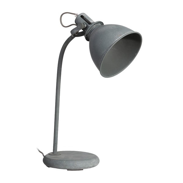 Sivá stolová lampa Ixia Estrada
