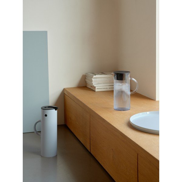 Sivá plastová termokanvica 1 l EM77 – Stelton-image-3
