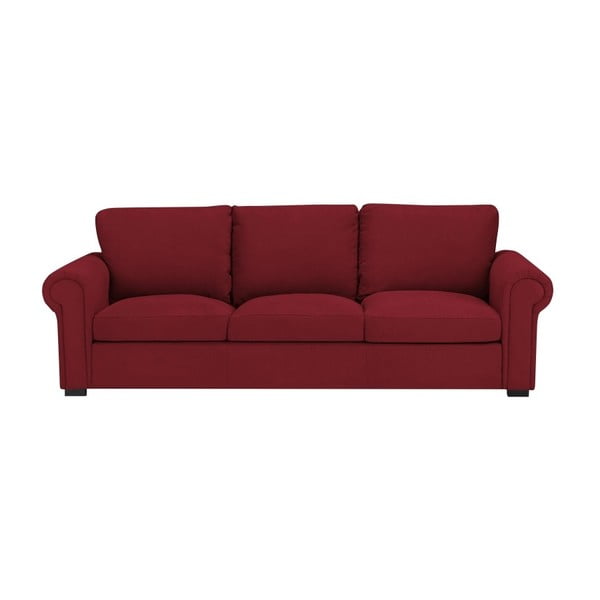 Červená pohovka Windsor & Co Sofas Hermes, 245 cm