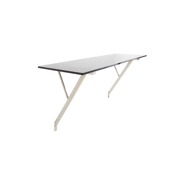 Závesný nástenný pracovný stôl so sklenenou doskou 40x120 cm Kullaberg – Jotex