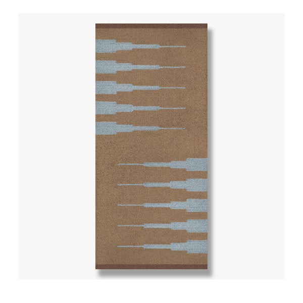 Hnedý umývateľný koberec 70x150 cm Marker – Mette Ditmer Denmark