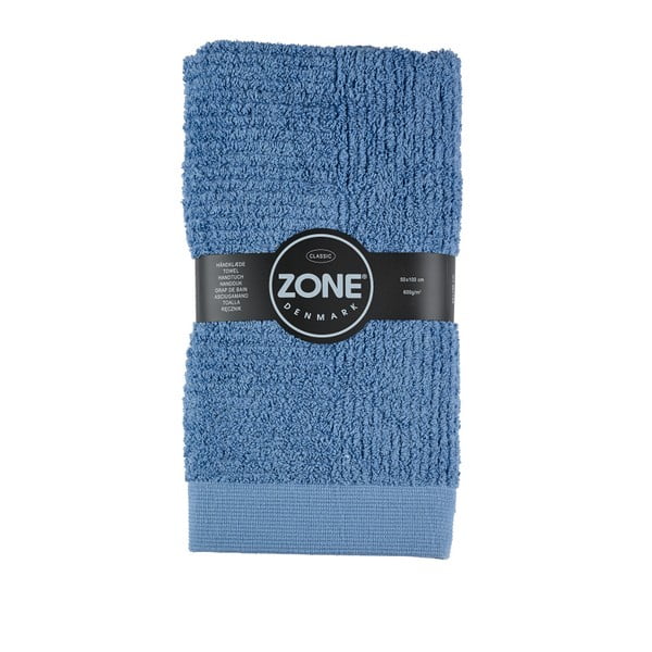 Modrý uterák Zone Classic, 50 x 100 cm