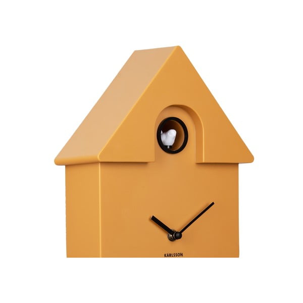 Kyvadlové nástenné hodiny Modern Cuckoo – Karlsson-image-2