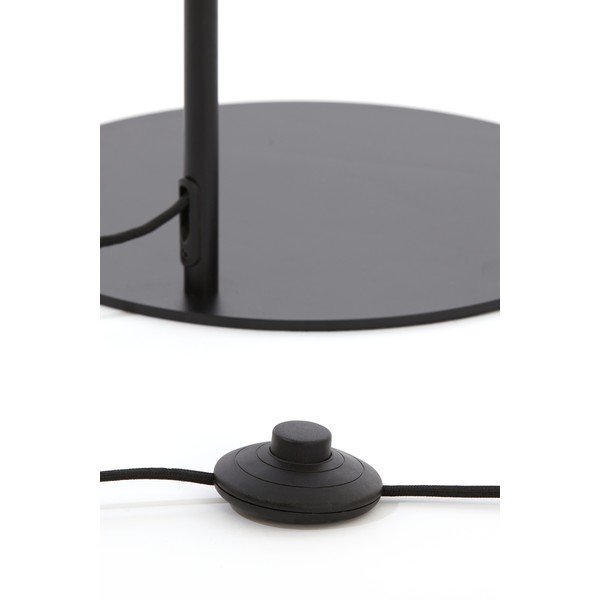 Čierna stojacia lampa (výška  160 cm) Solna – Light & Living-image-3