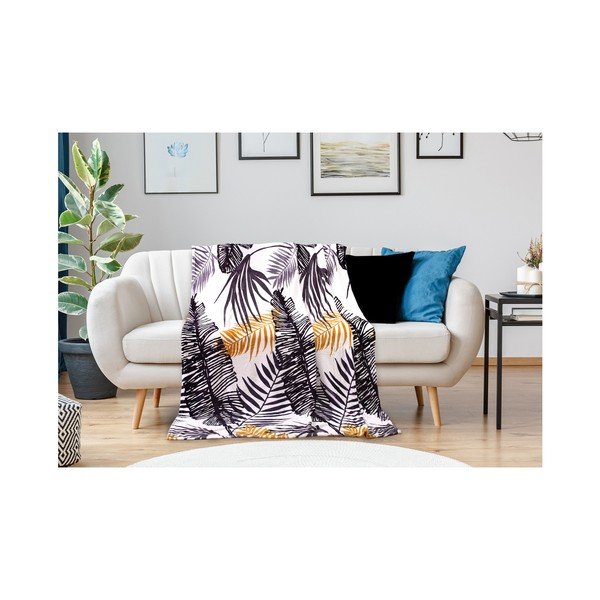 Deka z mikrovlákna DecoKing Jungle Fern, 150 × 200 cm-image-2