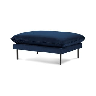 Modrá podnožka Cosmopolitan Design Vienna, 100 × 80 cm