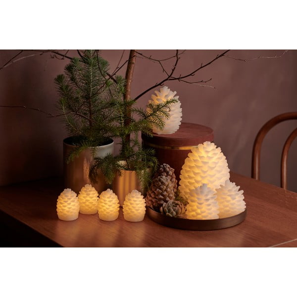 Biela svetelná dekorácia ø 10 cm Clara – Sirius-image-3