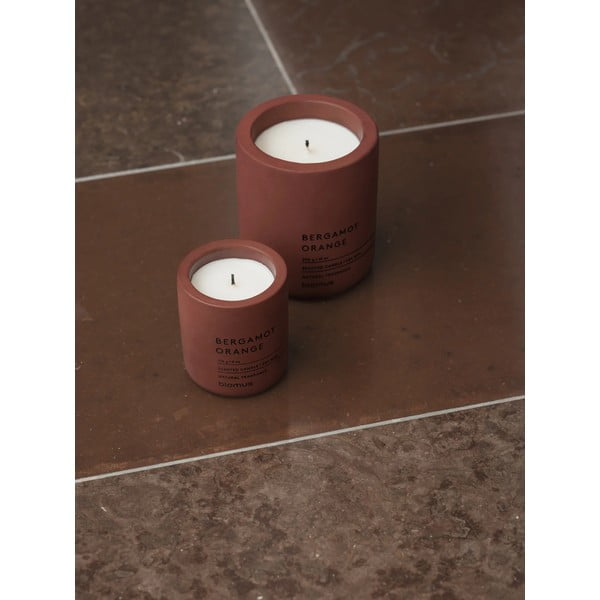 Vonná sójová sviečka doba horenia 24 h Fraga: Bergamot Orange – Blomus-image-1