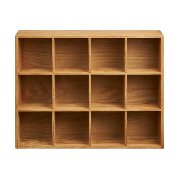 Poschodová polica v dekore duba v prírodnej farbe 11 cm Soria – House Nordic