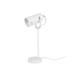 Biela stolová lampa Leitmotiv Husk