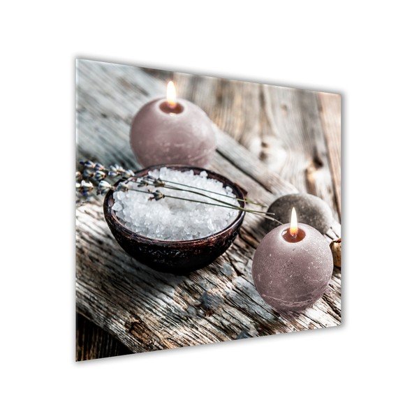 Obraz Styler Glasspik Spa & Zen Grey Wood, 30 × 30 cm-image-2