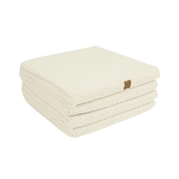 Krémová detská hracia podložka 120x120 cm – Meowbaby-image-1