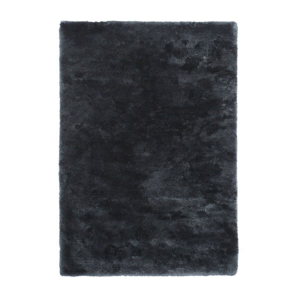 Čierny ručne vyrábaný koberec Obsession My Curacao Cur Stee, 60 × 110 cm