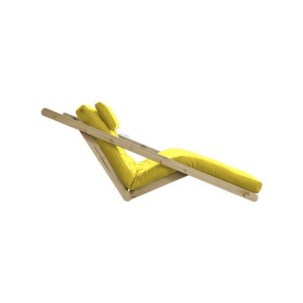 Dvojmiestna variabilná leňoška Karup Figo Raw/Amarillo-image-3