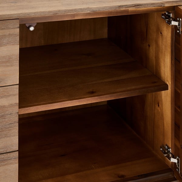 Hnedá komoda z masívneho dreva Furnhouse Mallorca, velká-image-1