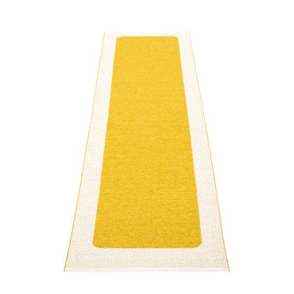 Vnútorný a vonkajší behúň v horčicovo-krémovej farbe 70x240 cm Ilda Mustard – Pappelina-image-1