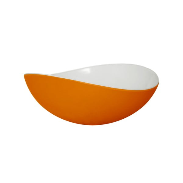 Oranžová miska Entity, 16,5 cm