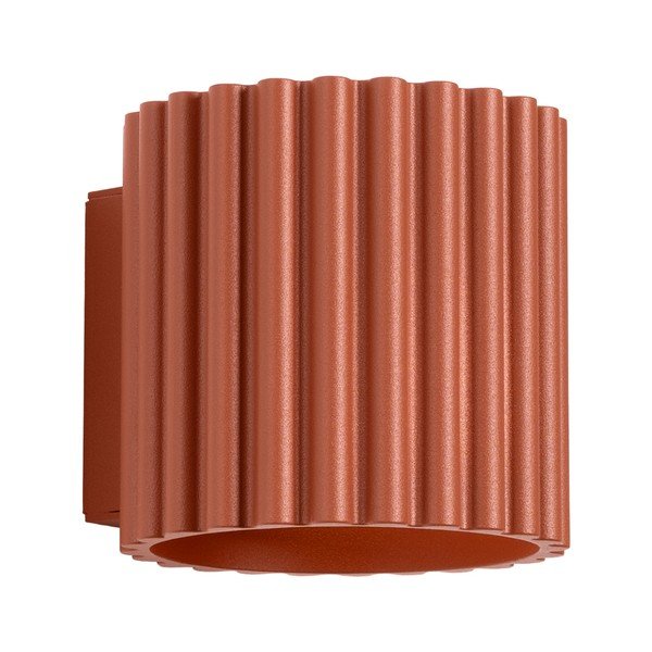 Oranžové nástenné svietidlo ø 10 cm Zora – Sollux