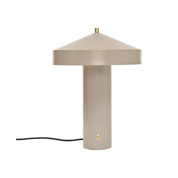 Taupe kovová stolová lampa (výška  41 cm) Hatto – OYOY Living Design