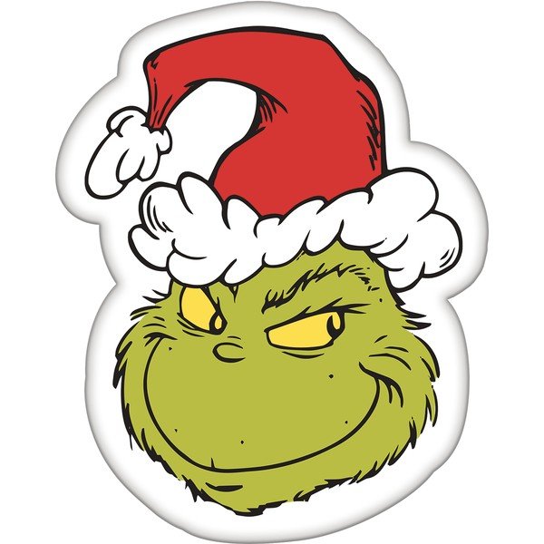 Fleecový detský vankúšik 29x36 cm Grinch – Jerry Fabrics