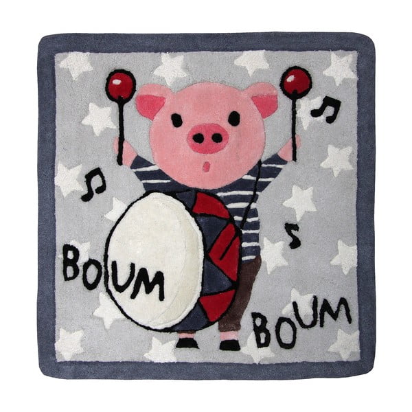 Detský koberec Boum Boum, 70 x 70 cm