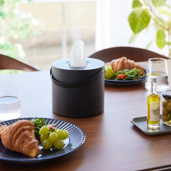 Kovový box na vreckovky Tower – YAMAZAKI-image-3