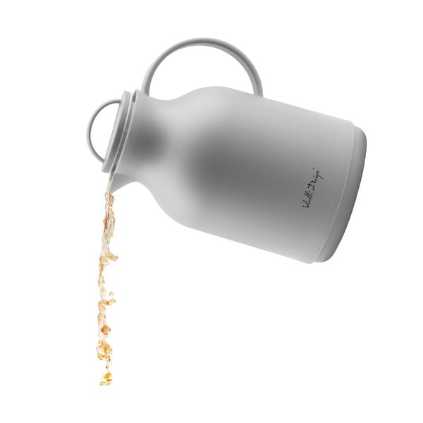 Sivá termoska Vialli Design, 1 l-image-4