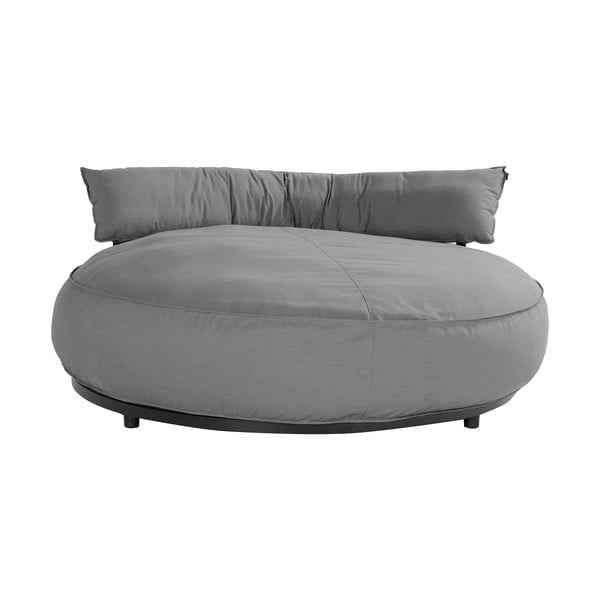 Sivá polstrovaná záhradná posteľ Emma – Hartman-image-2