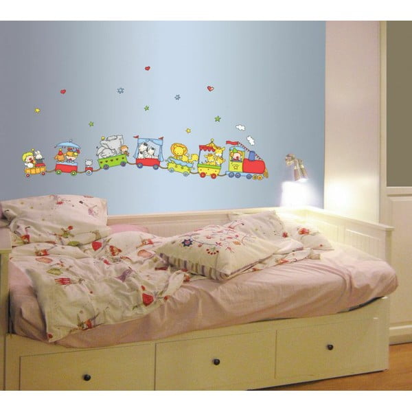 Samolepka Train of circus animals, 120 cm-image-1