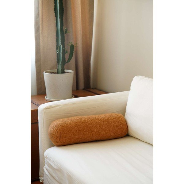 Dekoračný vankúš z materiálu buklé 14x50 cm Top – Mioli Decor-image-1