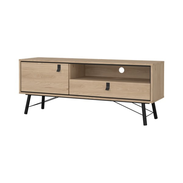 TV stolík v dekore duba v prírodnej farbe 150x60x40 cm Ry – Tvilum-image-4