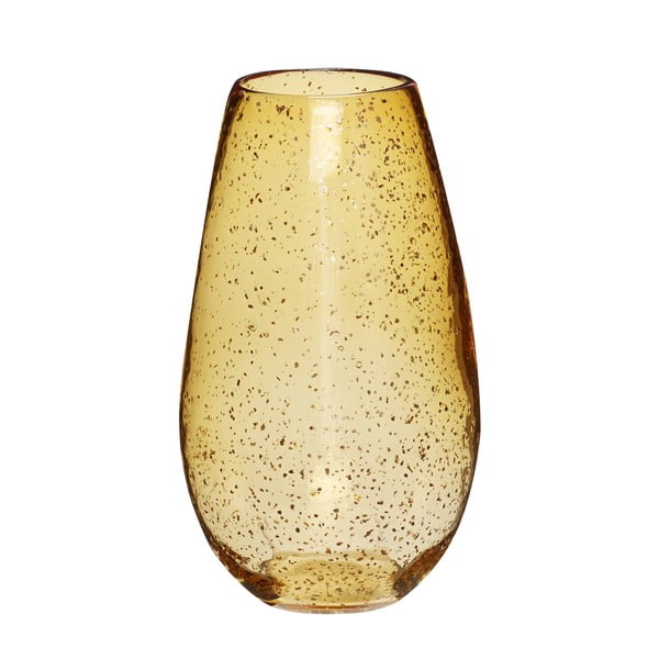 Sklenená ručne vyrobená váza Glow - Hübsch