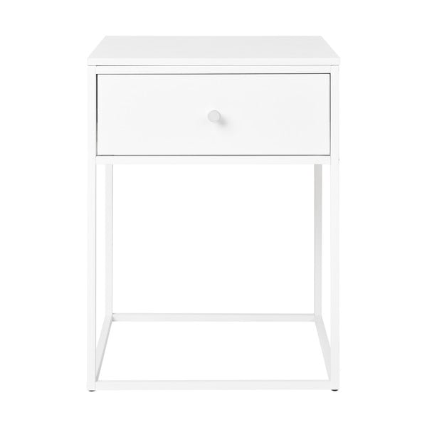 Biely nočný stolík Vita – House Nordic
