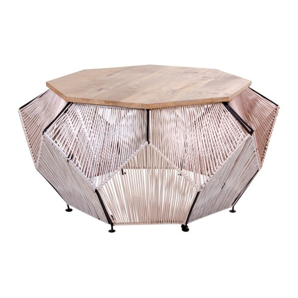 Konferenčný stolík s doskou z mangového dreva House Nordic Akola