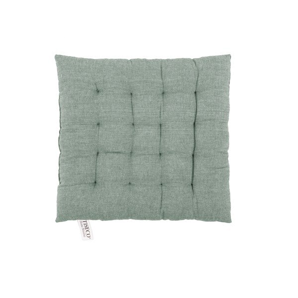 Zelený sedák na stoličky Tiseco Home Studio, 40 x 40 cm-image-1