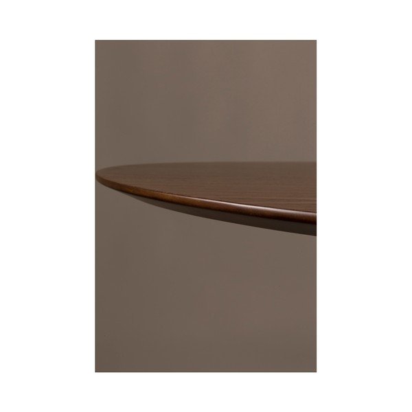 Stôl s čiernou oceľovou konštrukciou Dutchbone, ⌀ 75 cm-image-2